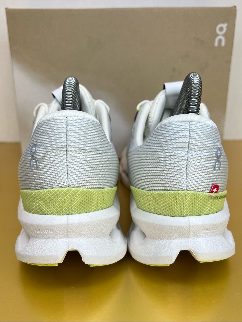 On Running Cloudsurfer Womens Size 8 White/Sand With Box Worn 3x Indoors Only! - Picture 9 of 16